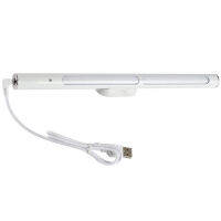 【❂Hot On Sale❂】 feiyuan29255825 ชุดไฟติดโต๊ะเครื่องแป้งไร้สายไฟกระจกแต่งหน้าแบบพกพา Led พร้อมที่หรี่ไฟแบบไม่มีขั้นบันไดและ Alas Magnetik ขนาด12นิ้ว6500K R