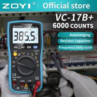 ZOYI VC17B+ Digital Multimeter 6000 Counts Multimetro Multitester Digital Profesional Transistor Capacitor Tester lcr esrmeter Electrical Trade Tools