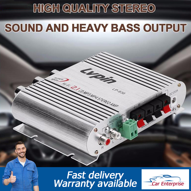 Auto Stereo Verstärker Digital Power Mini HiFi Audio Amplifier USB/SD-MP3 360W 