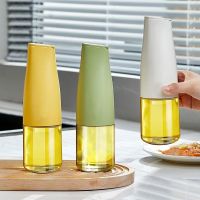 ❈❁ Olive Oil Dispenser 500ml Drip Free Spout Silicone Oil Nozzle Soy Sauce Cooking Oil Vinegar Sprayer Bottles Kitchen Accessories