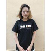 มีสินค้า เสื้อยืดเกมFree Fire เสื้อยืดเท่ๆ สำหรับคนเล่นเกม ใส่ได้ทั้งชาย/หญิง ผ้า Cotton 100% No.30 นุ่ม ใส่สบาย