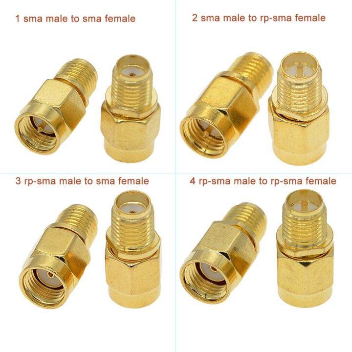 2-pcs-lot-rf-sma-male-plug-to-sma-female-jack-for-raido-antenna-sma-to-sma-rf-coaxial-adapter-connector-converter-electrical-connectors