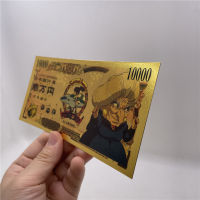 More Manga Japan 11 Designs Spirited-Away Anime Gold Banknotes Classic Childhood Memory Gold Coin For Collection Gift