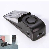 【CW】 Traveling Security System Wedge Shaped Floor Metal Office Block Vibration Doorstop Alarm