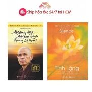 Sách - Combo 2 cuốn không diệt không sinh đừng sợ hãi Và Tĩnh lặng