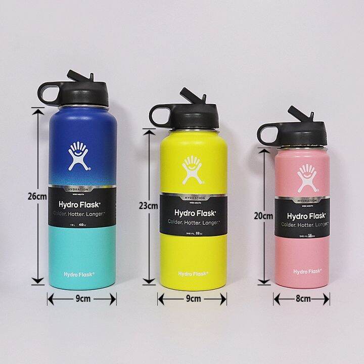 hydro-flask-ขวดน้ําสุญญากาศ-สเตนเลส-ปากกว้าง-แบบพกพา-18-ออนซ์-32-ออนซ์-40-ออนซ์