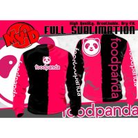 เสื้อยืด FOOD PANDA Full Sublimation 3D Print เสื้อยืดแขนยาวระบายอากาศ ขนาด XXS-5XL