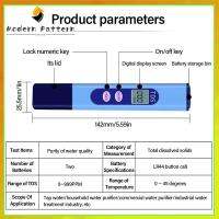 DFGDASH4703 TDS น้ำเกลือแบบพกพาสำหรับสระปลา/บ่อปลา Koi ในปากกาทดสอบเมตรตัวกรองตัวทดสอบคุณภาพเครื่องทดสอบความเค็มดิจิตอล