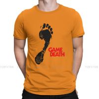 Game Of Death Footprint Classic Harajuku Tshirt Bruce Lee Martial Artist Printing Tops Casual T Shirt Male Short Sleeve Clothes