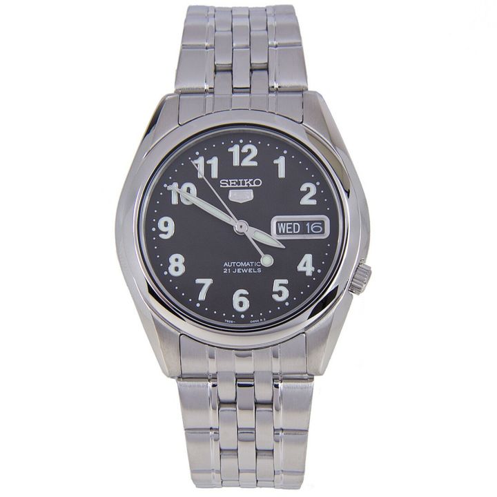 นาฬิกาข้อมือ-ยี่ห้อ-seiko-รุ่น-snk381k1-นาฬิกากันน้ำ-50-เมตร-นาฬิกาสายสแตนเลส