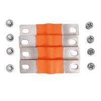 10pcs Opper Rail Interconnect Voor Connectors Lithium Batterij Flexibele Gelamineerde Platte Koperen Rail