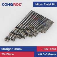 【DT】hot！ HSS4241 Twist Bits Set Straight Shank Jewelers 25-Piece Diameter-0.5 3.0mm