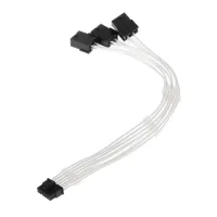 HILABEE Pci-E 5.0สายพ่วงตัวขยาย12 + 4ขาเป็น3 GPU 8พินตัวเมียไปยังตัวผู้สายพ่วงสำหรับ RTX3090Ti