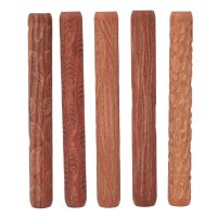 5 Pcs Pottery Tools Wood Hand Rollers,for Clay Stamp Pattern/Roller Pattern,Ceramic Tools,Arcilla Polimerica Dab Tool