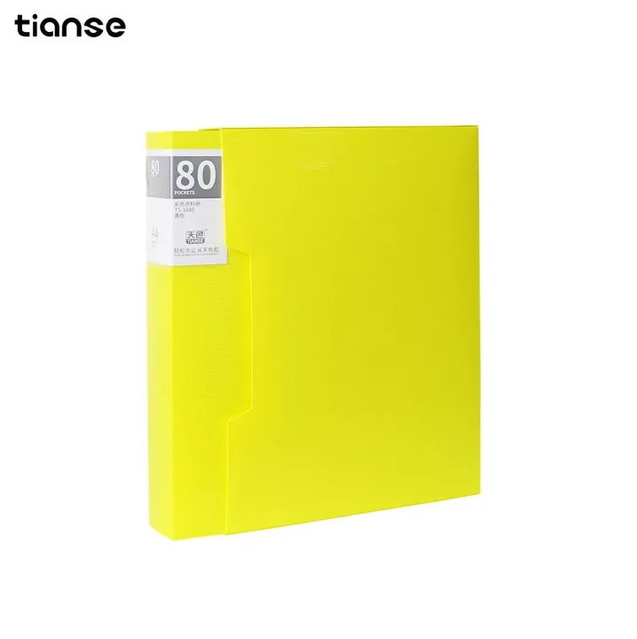 Tianse 1680 A4 Color File Booklet (80 pages) Lazada PH