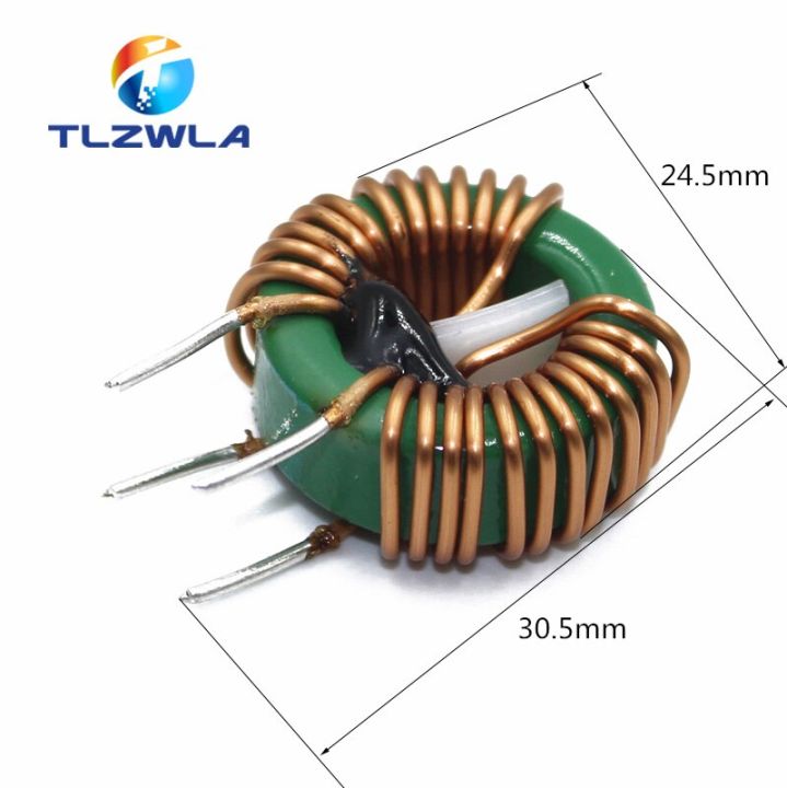 1pcs-common-mode-inductance-22-14-8-2mh-1-0-line-diameter-10a-magnetic-ring-inductance-power-supply-filter-inductance-coil-electrical-circuitry-parts