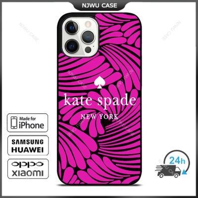 KateSpade 053 Phone Case for iPhone 14 Pro Max / iPhone 13 Pro Max / iPhone 12 Pro Max / XS Max / Samsung Galaxy Note 10 Plus / S22 Ultra / S21 Plus Anti-fall Protective Case Cover