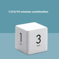 4 Setting Adjustable Time Manager Timer For Kitchen Cubic Timers Can Mute Countdown Electronic Stopwatch Kitchen Accessories