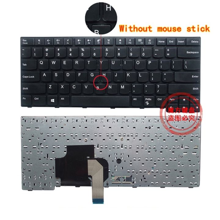 แป้นพิมพ์ภาษาอังกฤษใหม่สำหรับ Thinkpad E450 E455 E450C W450 E460แล็ปท็อป US Keyboard