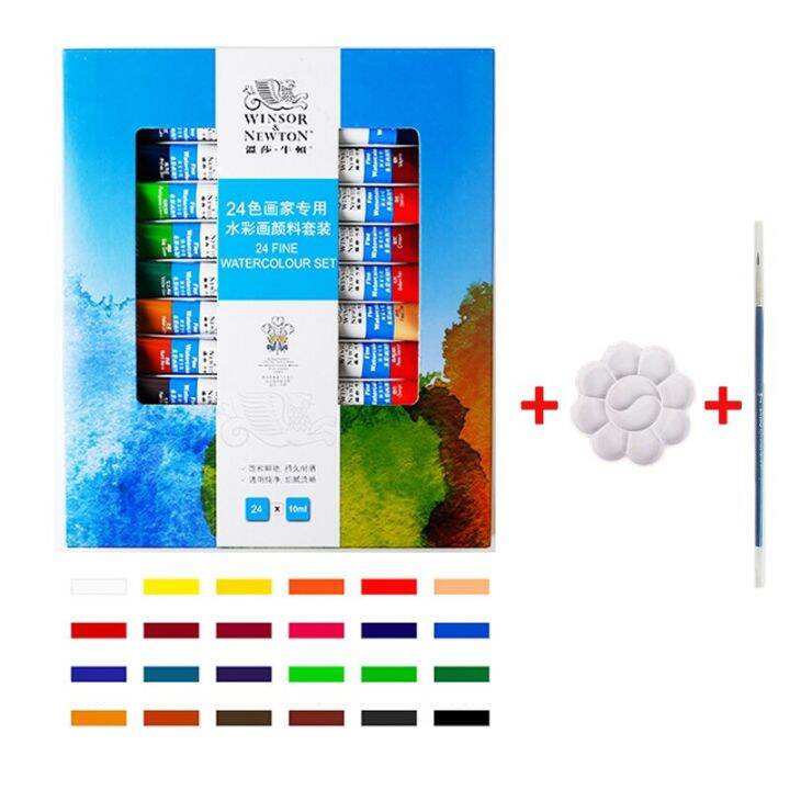 winsor-amp-newton-professional-watercolor-paint-pigment-12-18-24-36-colors-10ml-water-color-painting-pigment-for-artists-smooth-fine