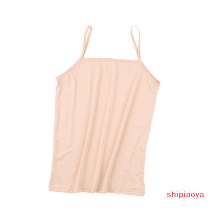 shipiaoya-znpnxn-สีทึบผู้หญิงคอกลมสายเดี่ยวแขนกุดเสื้อกล้ามสายเดี่ยว