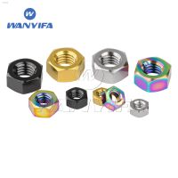 ✁♞☜ Wanyifa Titanium Nuts M4 M5 M6 M8 Hex Nut for Bike Motorcycle Car Boat