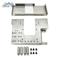 Rc 1/14 Stainless Steel Second Floor Plate Compatible For Tamiya DIY Car Model Spare Parts Directly Installed On Beam Of Truck Dump Truck RZ008