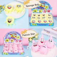 Random Emoticons Spongebob Stress Relief Squeeze Toy Toys Rebound Pinch Slow Decompression Childrens Toy Y6D1