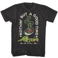 Poison Nothin But a Good Time Snake Mens T Shirt Open Up Rock Band Concert Tour