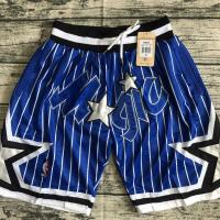 Full Embroidered Pants Orlando Magic Basketball Pants Pocket Casual Training Shorts Fitness Sportswear