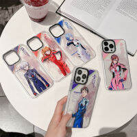 แอนิเมชั่นคลาสสิกรูปแบบองค์ประกอบ EVA เทรนด์ย้อนยุคสำหรับ Apple เคสโทรศัพท์รุ่น14 13 12 11 Pro Max