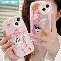 เคสโทรศัพท์ Hello Kitty สีชมพูสำหรับ Samsung Galaxy S23 S22 S21 Ultra 5G S22+ S21+ Plus S21 S20 FE 5G เคสการ์ตูนซิลิโคน TPU กันกระแทกฝาครอบป้องกันเลนส์กล้อง