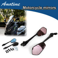 กระจกมองหลังรถดัดแปลง Kaca Spion Motor NMAX155ฮอนด้ากระจกมองหลังรถถนนทั่วไป CB650R CBR650R