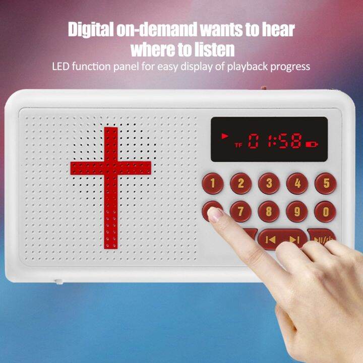 mp3-audio-bible-player-speaker-support-tfsd-card-usb-flash-drive-audio-input-earphone-output-and-fm-radio