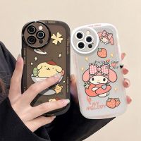 เคส RouJiang สำหรับ iPhone 15 14 13 12 11 Pro Max X Xr Xs Max 7 8 Plus SE 2020เคสโทรศัพท์การ์ตูนอนิเมะสุดน่ารักคลาสสิก