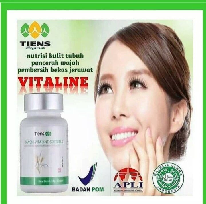 Pemutih Tubuh Vitaline Tiens Kemasan 10 Softgel Lazada Indonesia 9864