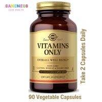 Solgar Vitamins Only 90 Vegetable Capsules วิตามินรวม 90 เวจจี้แคปซูล