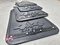 บังโคลนรถยนต์ 4x4 Off-Road Mud flaps Black Edition