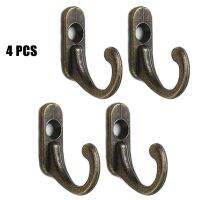 4/8pcs Wall Mounted Hook Single Robe Coat Hat Holder Key Hanger With Screws Home Storage Hook Organize Hooks Picture Hangers Hooks