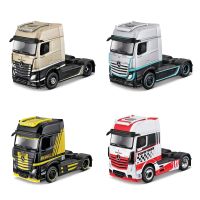 Maisto 1:64 MB Actros 1851 Big Rig Vehicle Set Series Die Cast Collectible Hobbies Motorcycle Model Toys Die-Cast Vehicles