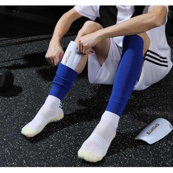 ถุงเท้าป้องกันน่องฟุตบอลถุงเท้าฟุตบอลยาวสนับแข้งคงที่ถุงเท้ากลางแจ้งถุงเท้าป้องกันน่อง