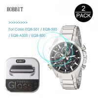 For Casio EQB-501 EQB-500 EQB-800 EQB-A500 Clear 0.3mm 2.5D Tempered Glass Screen Protector GPS Smart Watch LCD Protective Film Drills Drivers