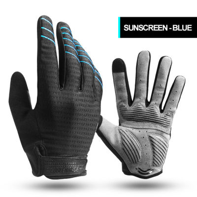 CoolChange Mens Cycling Gloves Long Finger Gel Pad Sport MTB Bike Touch Screen Bicycle Full Finger Glove Guantes Ciclismo