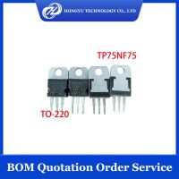 10 Pcs - 50 Pcs STP75NF75 P75NF75 75NF75 MOSFET N-CH 75V 80A TO-220 IC Chipset Dalam Persediaan