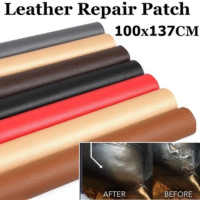 【IQ-Joy】ซ่อมเครื่องหนัง 100x137cm Stick-On Leather Repairing Patch แพทช์หนัง ซ่อมโซฟา