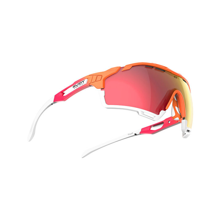 แว่นกันแดด-rudy-project-cutline-mandarin-multilaser-red-แว่นกันแดดสปอร์ต-แว่นกีฬา-ติดคลิปสายตาได้-แว่นปั่นจักรยาน-technical-performance-sunglasses