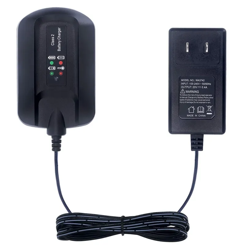 WA3742 WA3732 20V Lithium Charger Compatible with Worx 18V 20V