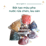 Bột tạo màu pha nước rửa chén, lau sàn túi 100 gram