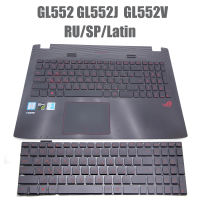 Russian Keyboard Palmrest Topcase Upper case for Asus ROG GL552 GL552J GL552JX GL552V GL552VL GL552VW GL552VX Backlit