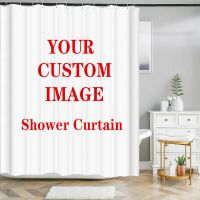 3D Digital Printing Resistant Waterproof Bathroom Shower Curtain Custom Print Fabric Shower Curtains Polyester Bathroom Curtain Set Custom Anti-skid Rugs Carpet Toilet Lid Cover Bath Mat Sets